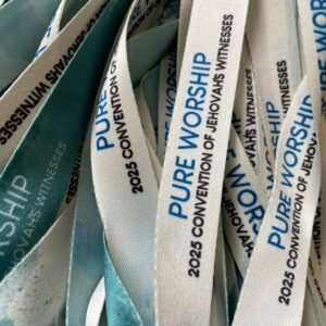 Cordão Inglês - Congresso JW 2025