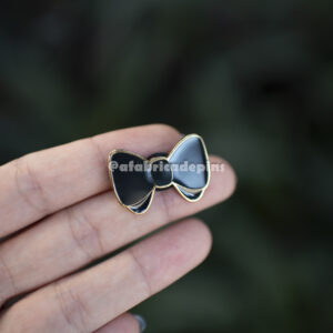 Pin Gravata Borboleta Azul Marinho