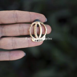 Pin Roda Carro Celestial - Chinês