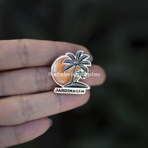 Pin Jardinagem Pôr-do-sol