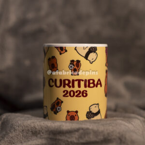 Caneca Capivaras Cerâmica