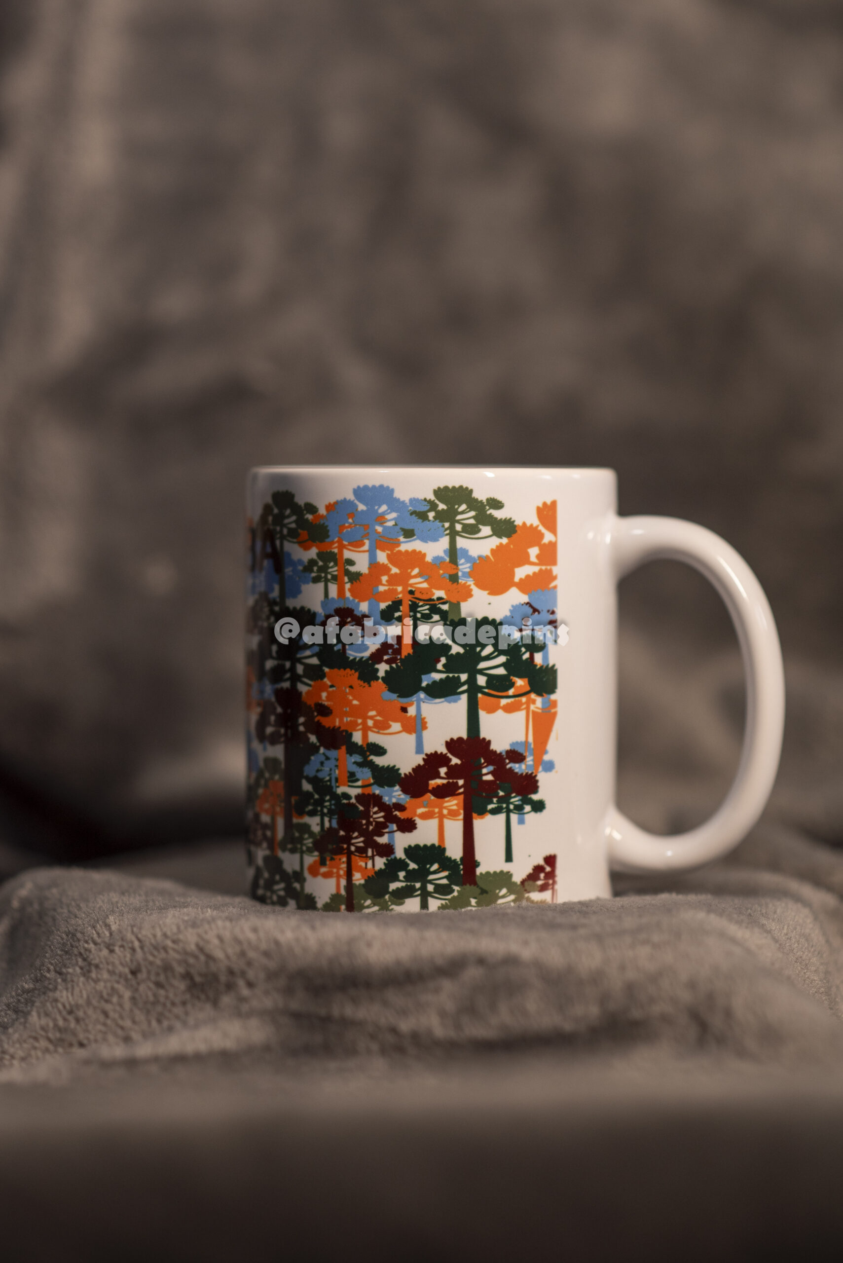 Caneca Floresta Araucária Cerâmica - Imagem 3