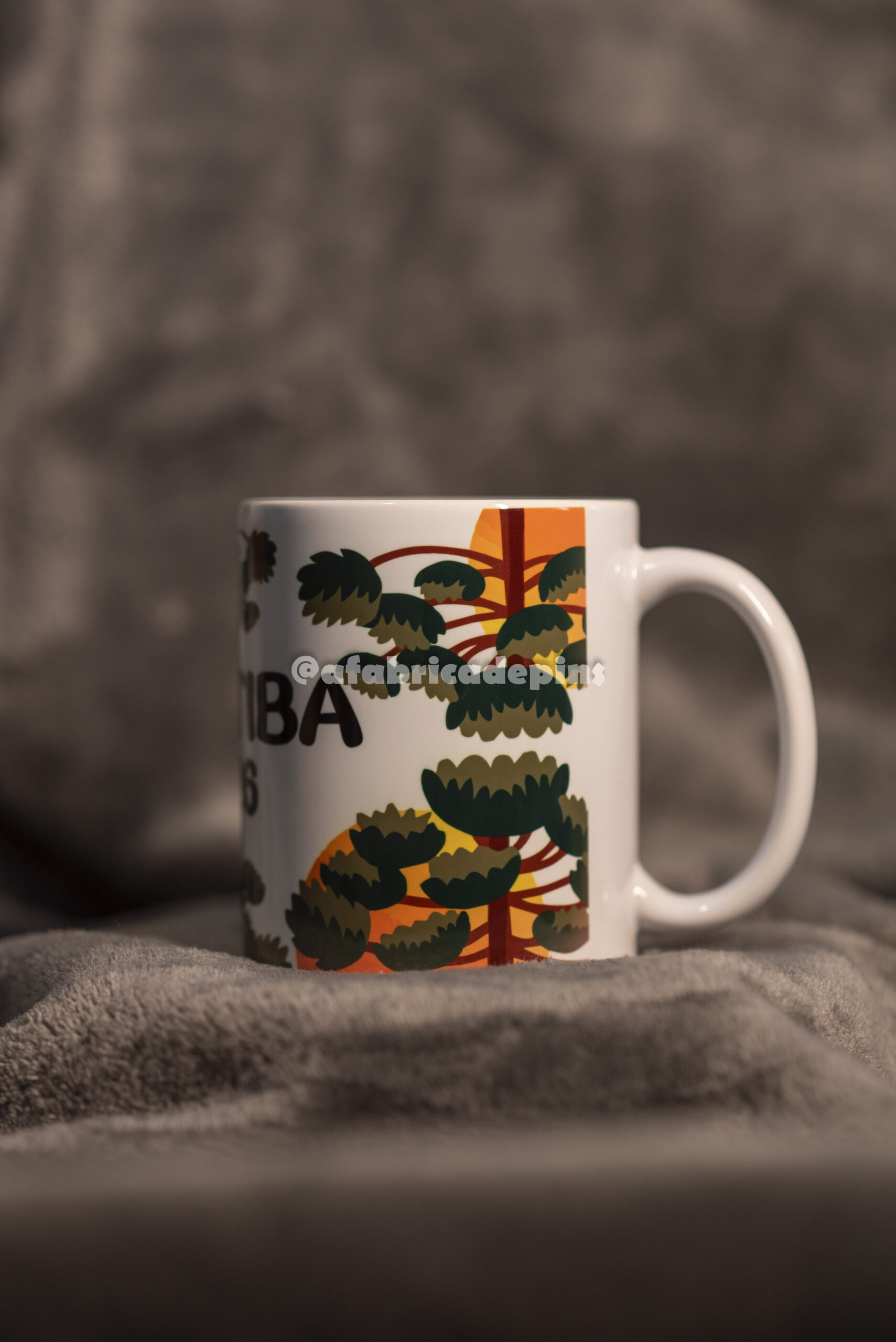 Caneca Felicidade Eterna Cerâmica - Imagem 3