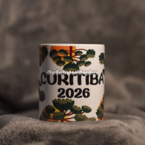 Caneca Felicidade Eterna Cerâmica