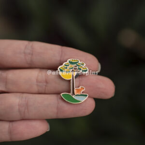 Pin Logo Curitiba 2026 - FELICIDADE ETERNA