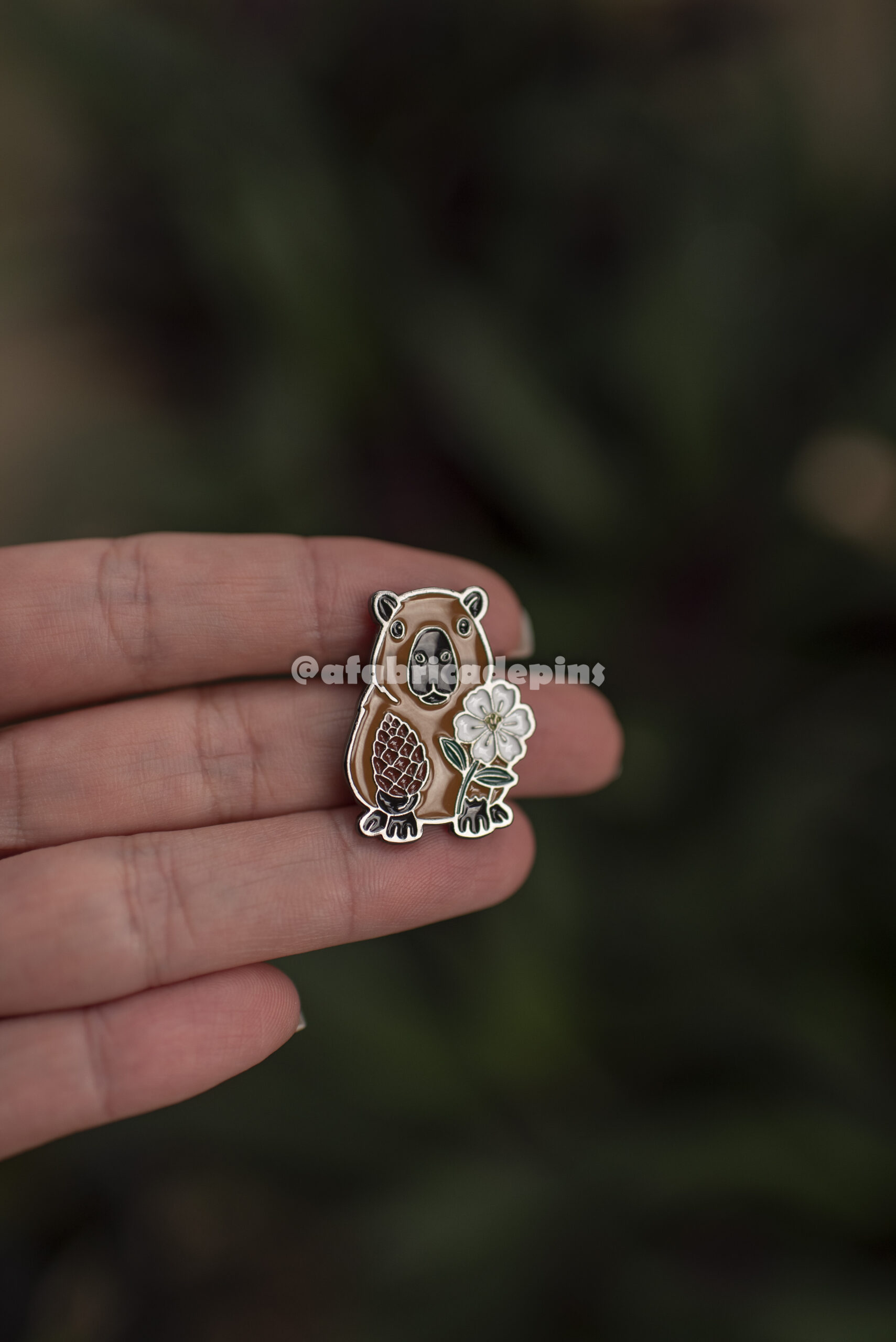 Pin Capivara Manacá - CAPI MANACÁ - Imagem 6