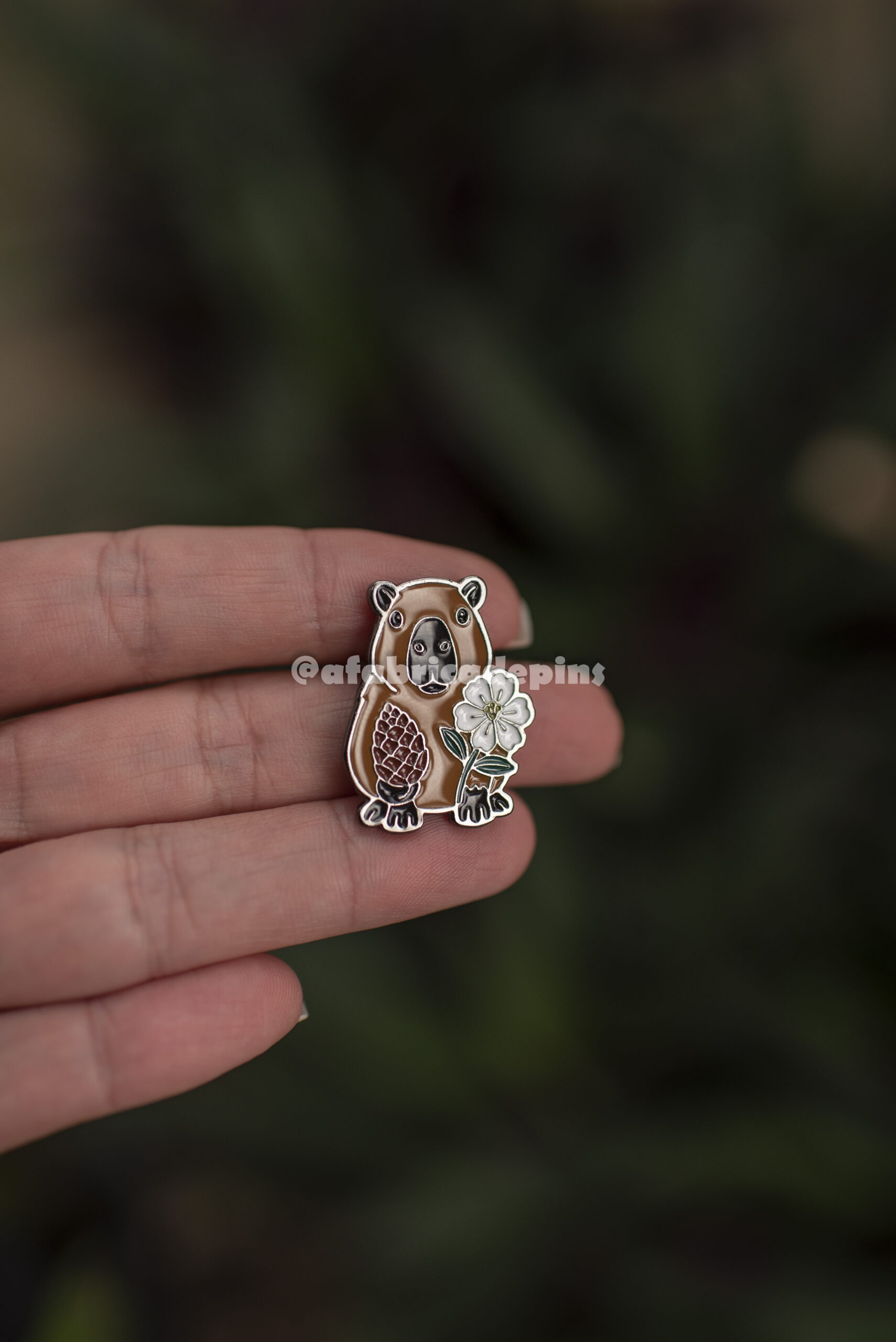 Pin Capivara Manacá - CAPI MANACÁ - Imagem 3