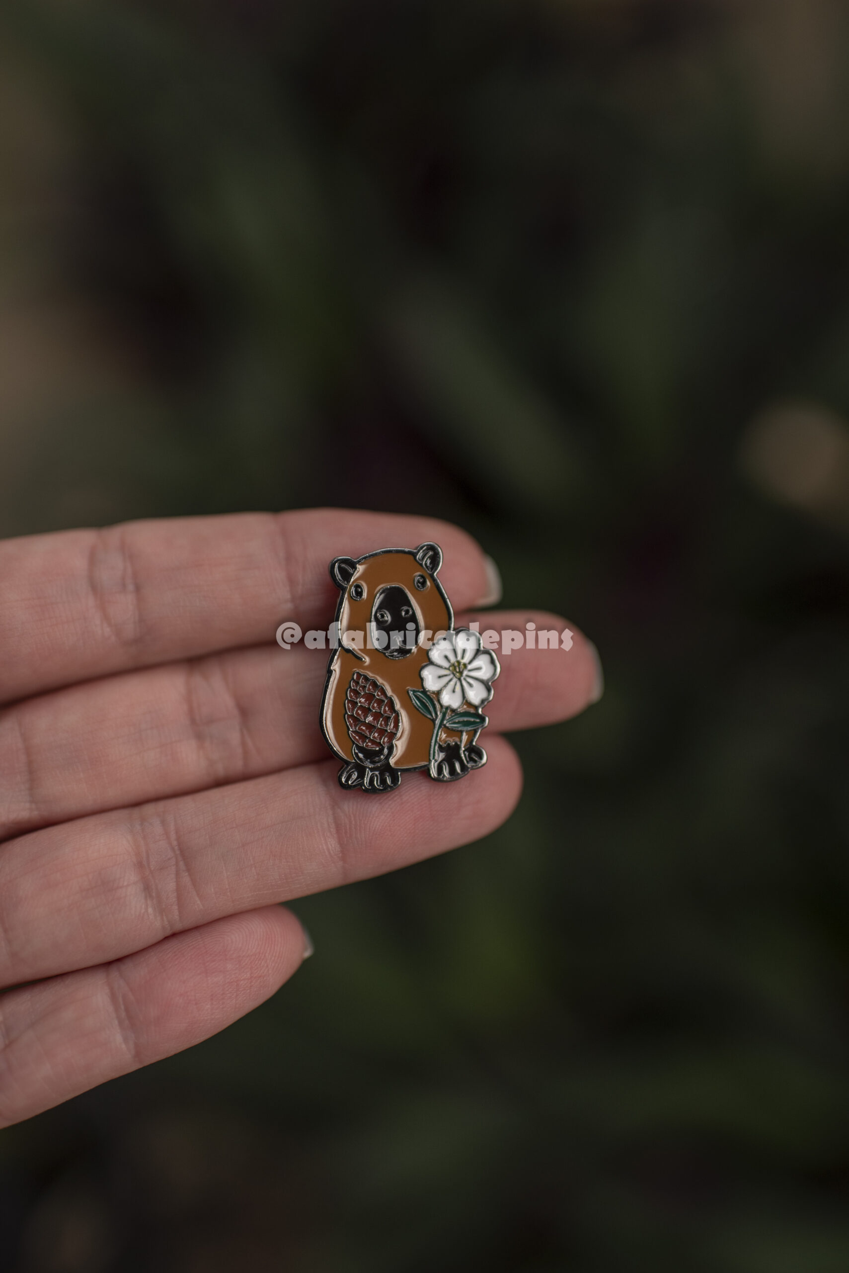 Pin Capivara Manacá - CAPI MANACÁ - Imagem 4