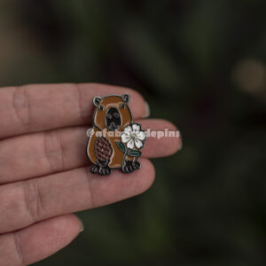 Pin Capivara Manacá - CAPI MANACÁ
