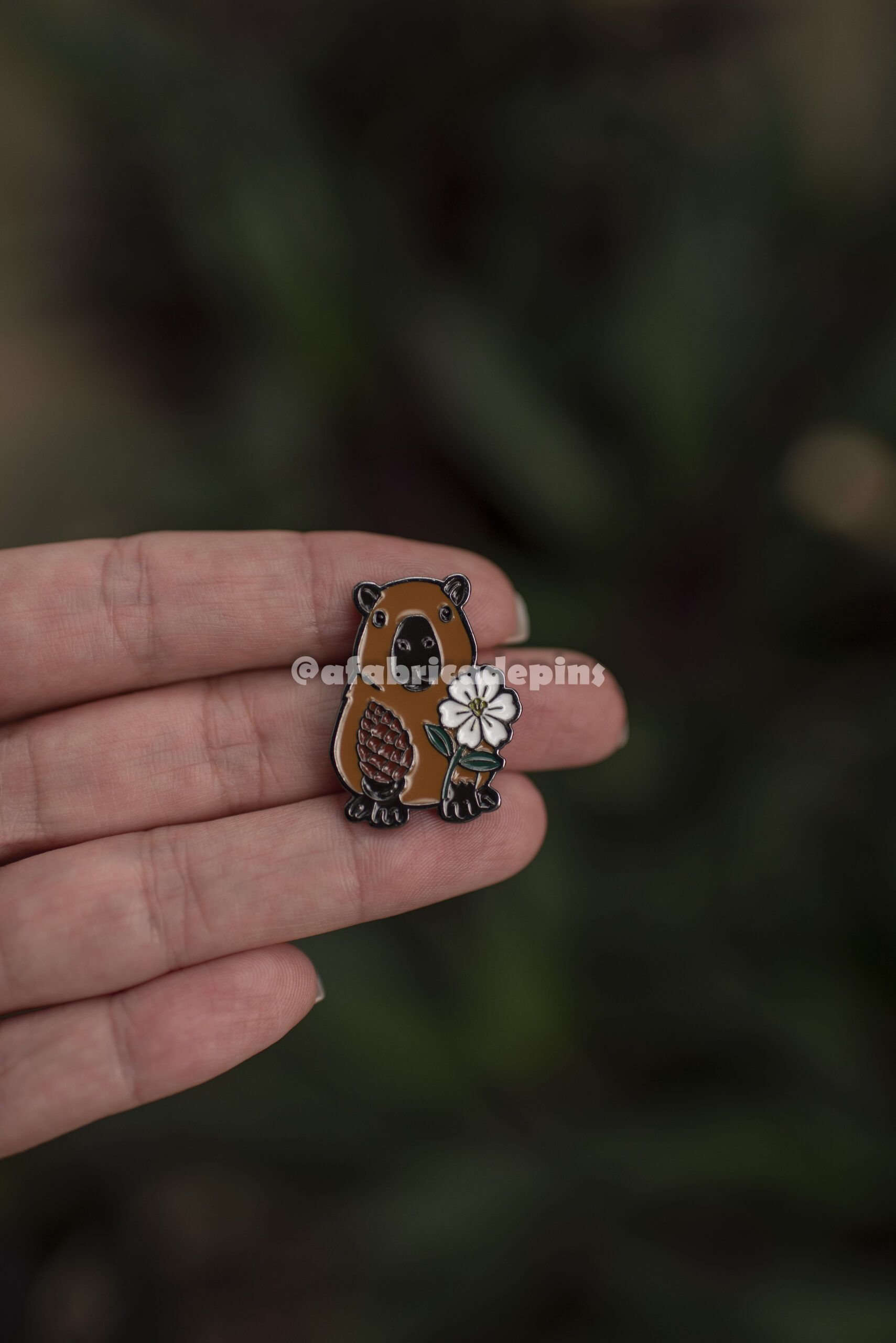 Pin Capivara Manacá - CAPI MANACÁ - Imagem 5