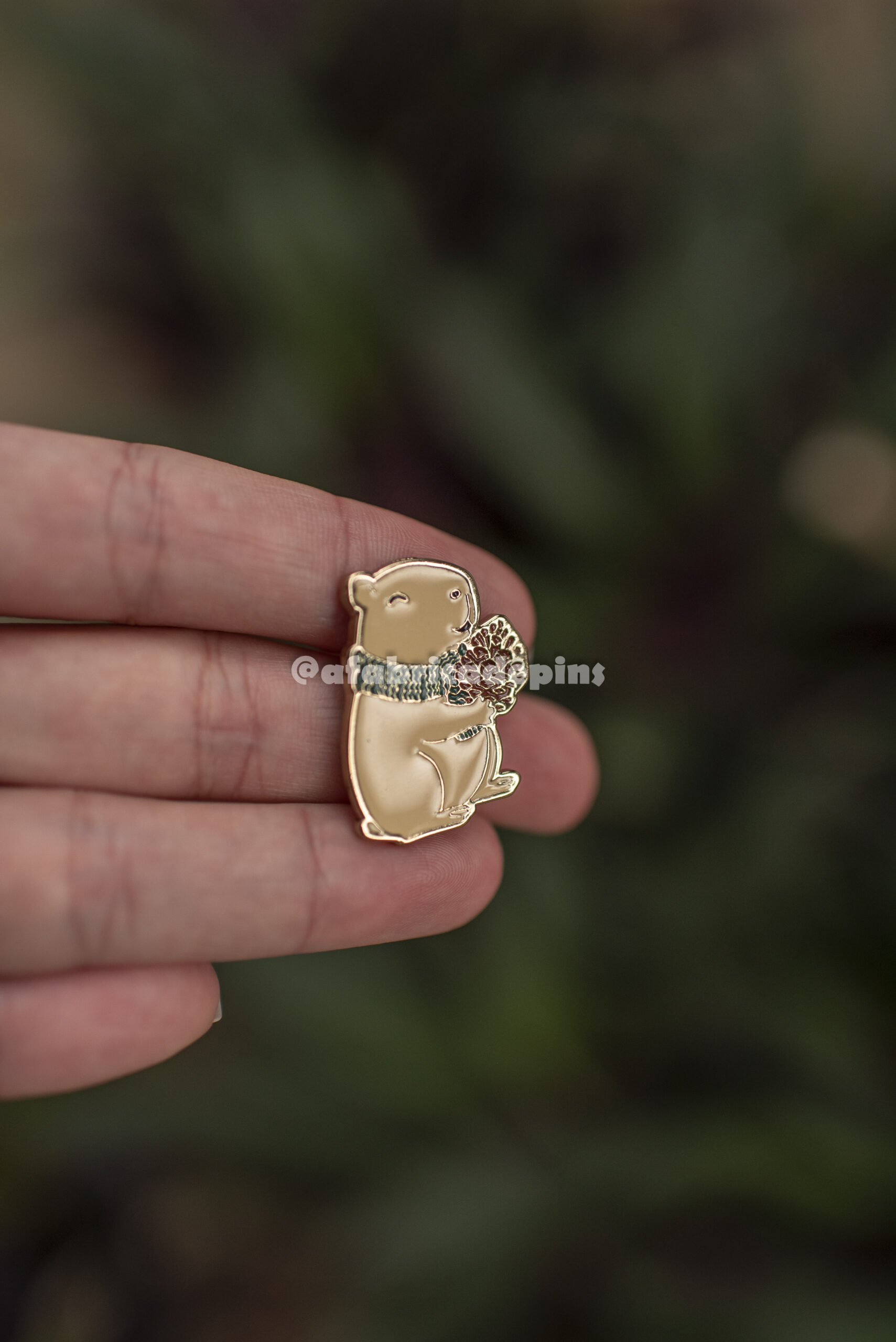 Pin Capivara Pinha - CAPI PINHA - Imagem 4