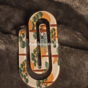 Marcador Clips Acrílico Felicidade Eterna