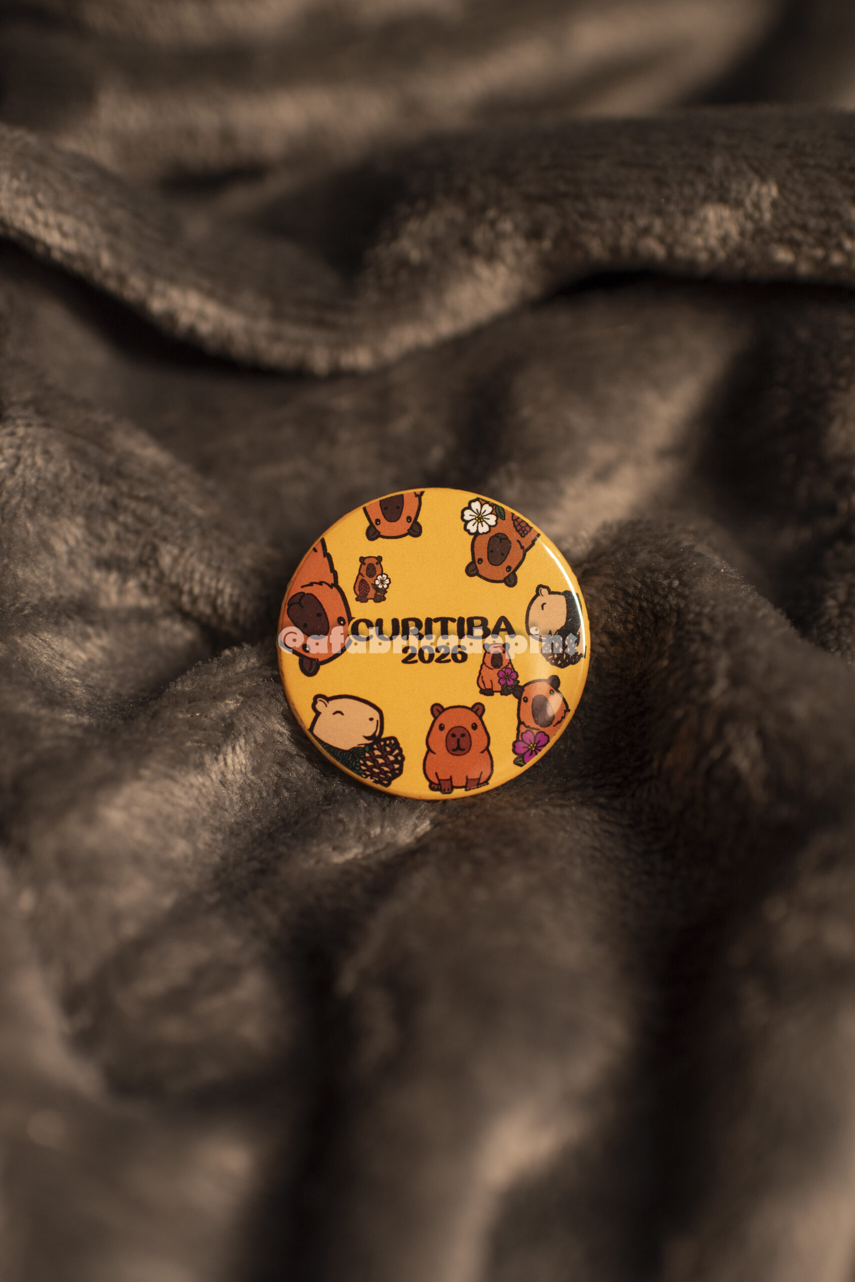 Botton Capivara 35mm