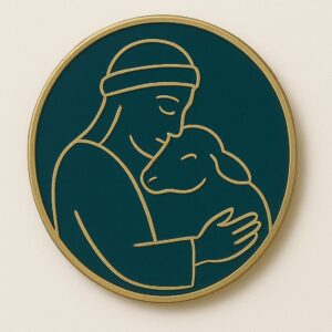 Pin Pastor e Ovelha - Anciãos