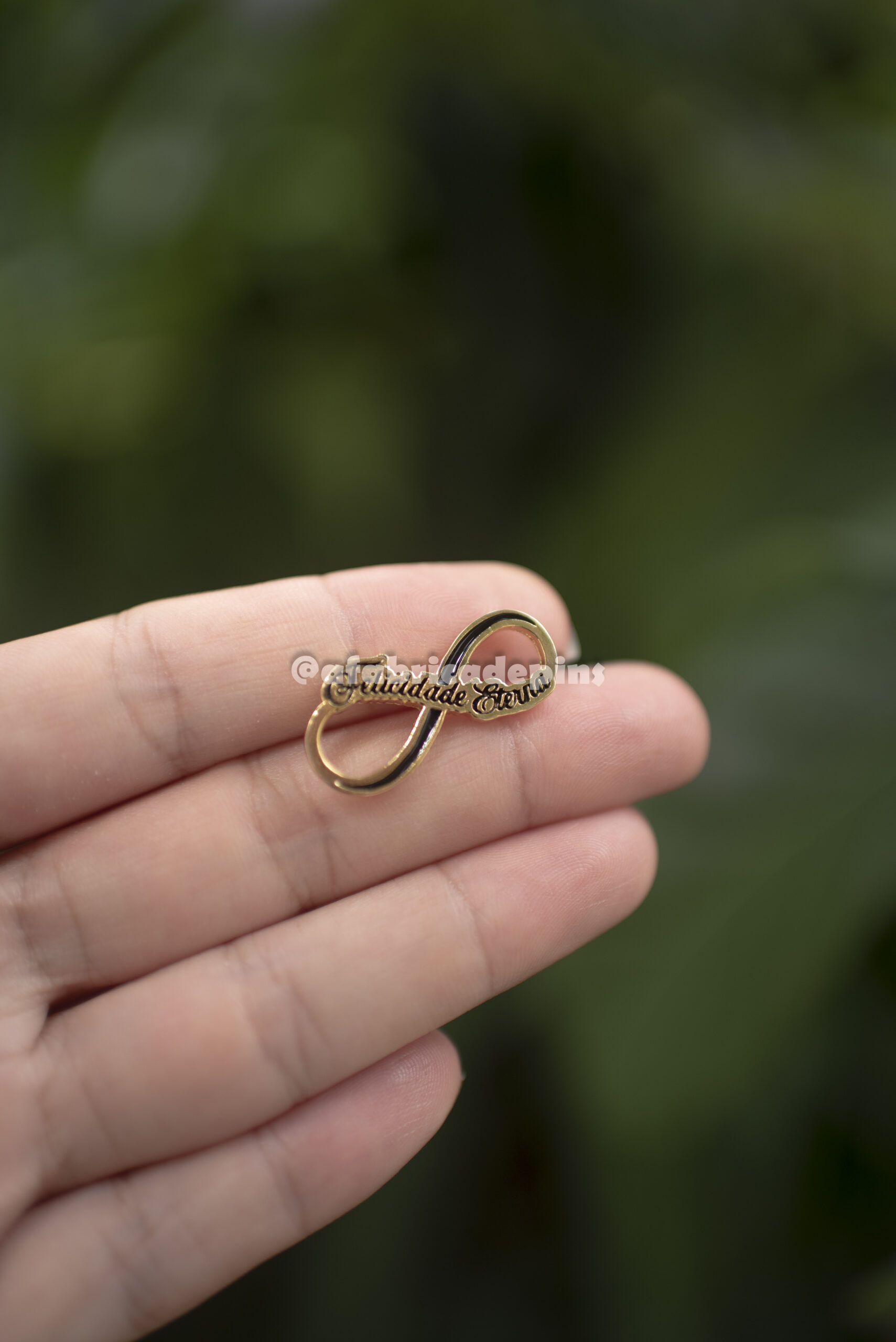 '' Pin Infinito Felicidade Eterna - Congresso JW 2026 *PRÉ VENDA* - Imagem 2