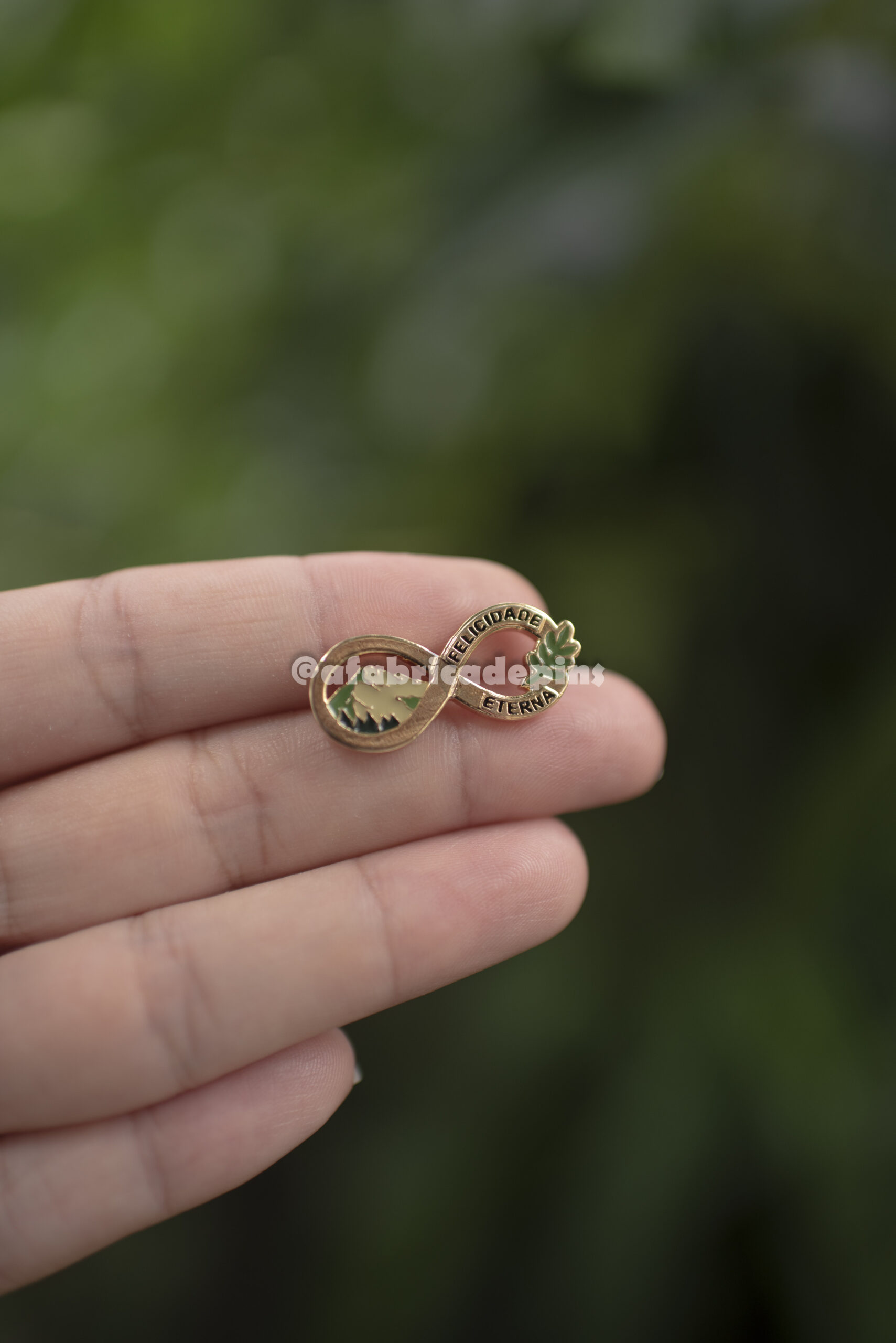 '' Pin Monte Felicidade Eterna - Congresso JW 2026 *PRÉ VENDA*