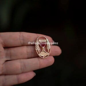 Pin Celebração 2027 - Modelo Vazado